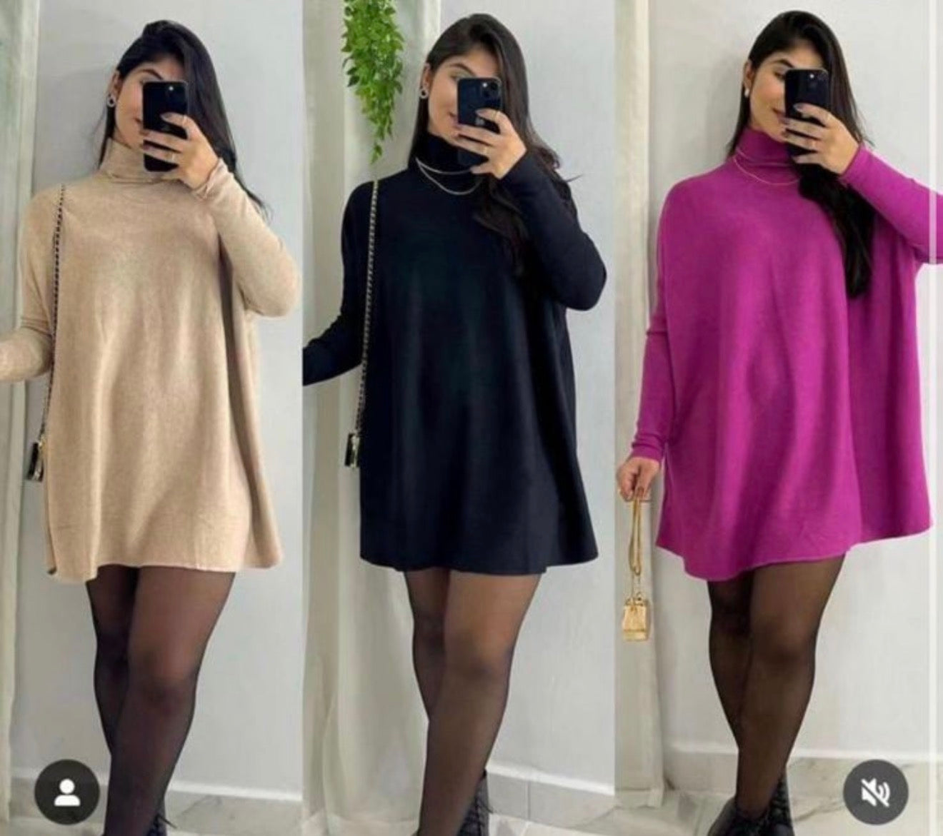 Poncho Liso Inverno *Pacote: R$ 50 *Atacado: R$ 55