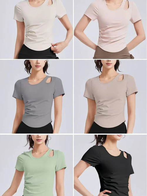 Academia - Blusa Poliamida com Bojo ZT006 (Somente Pacote) *Pacote: R$ 35,00