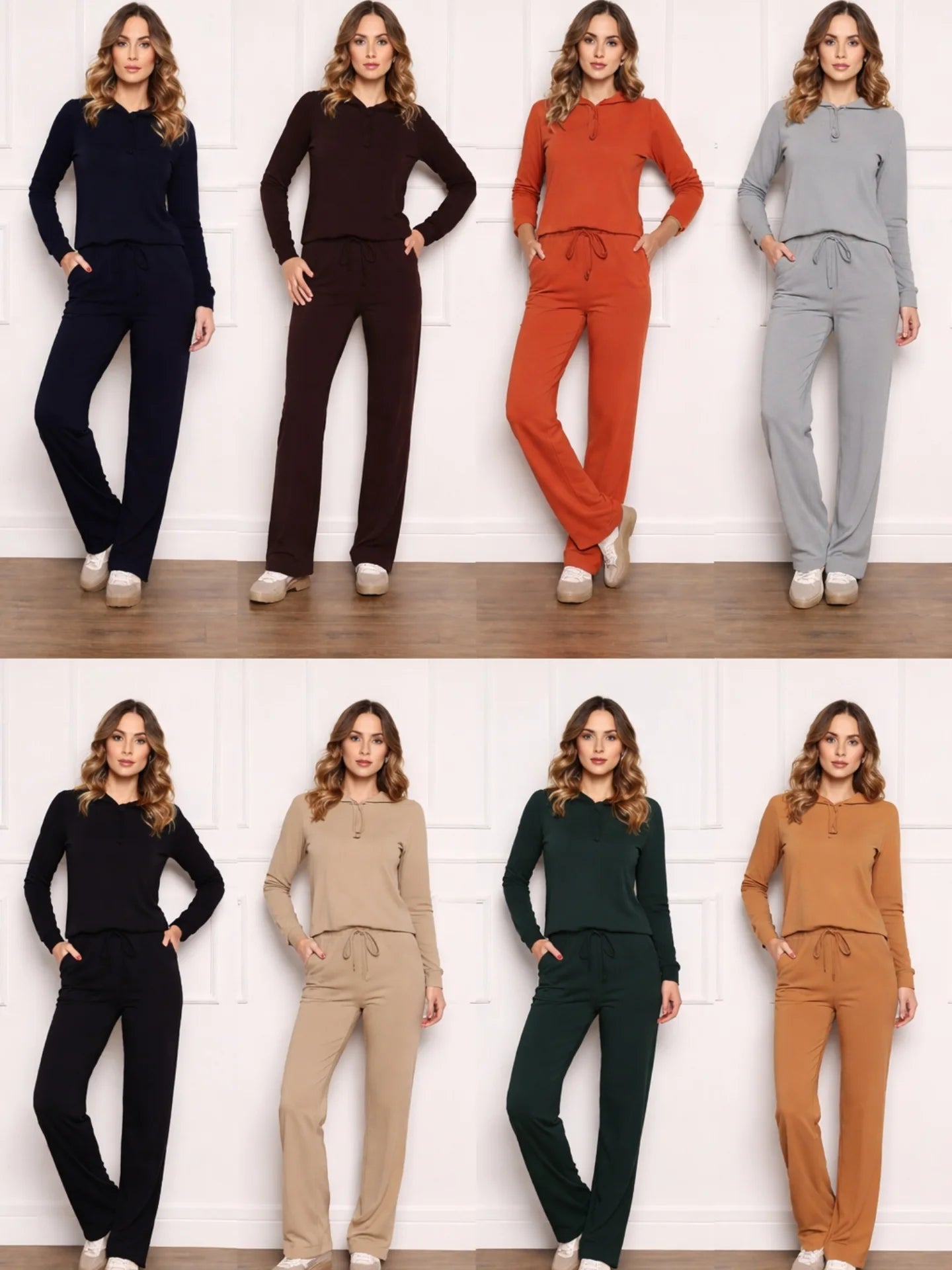 Conjunto Moletinho Inverno P M G *Pacote: 75 R$ *Atacado: R$ 90