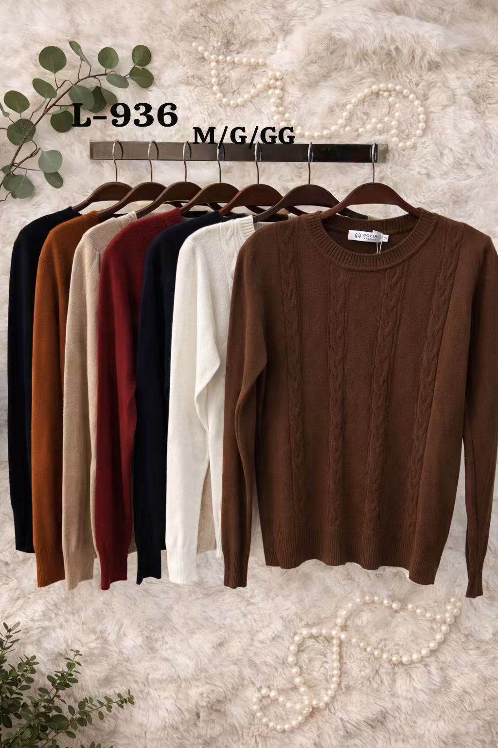Cardigan Tricot Básico Modal Inverno L-936 M/G/GG *Pacote: R$ 35